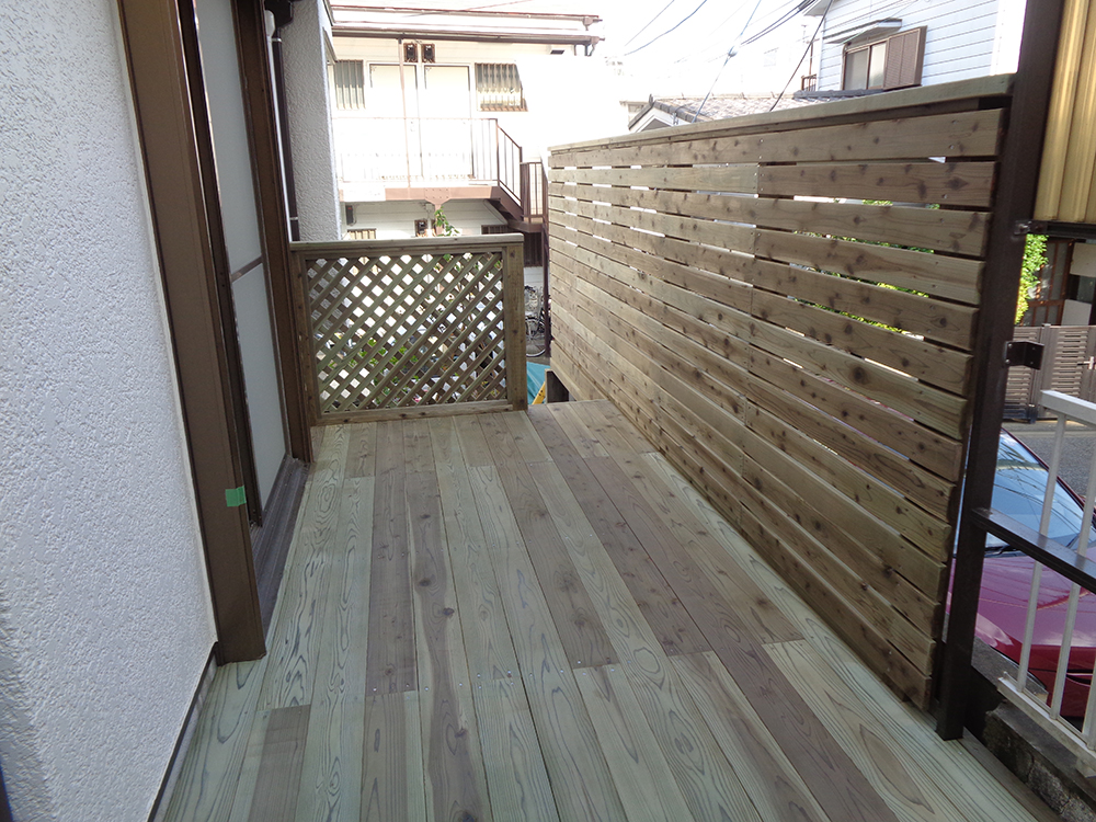 庭 ウッドデッキ 庭 ウッドデッキ